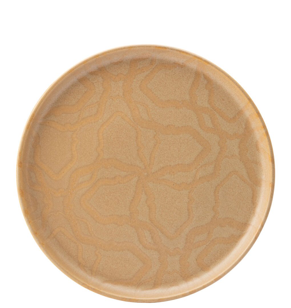 Maze Flax Walled Plate 10.5" (27cm)