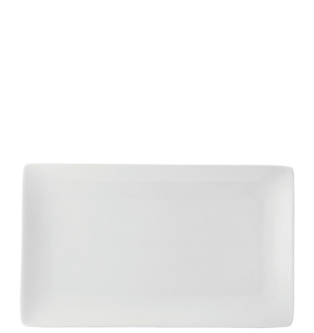 Pure White Rectangular Plate 11x 6.25" (28 x 16cm)