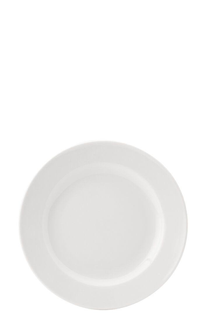 Pure White Wide Rim Plate 6.75" (17cm)