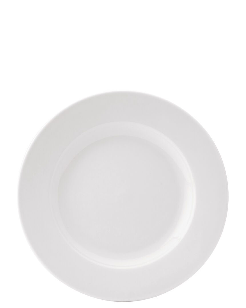 Pure White Wide Rim Plate 8.5" (22cm)