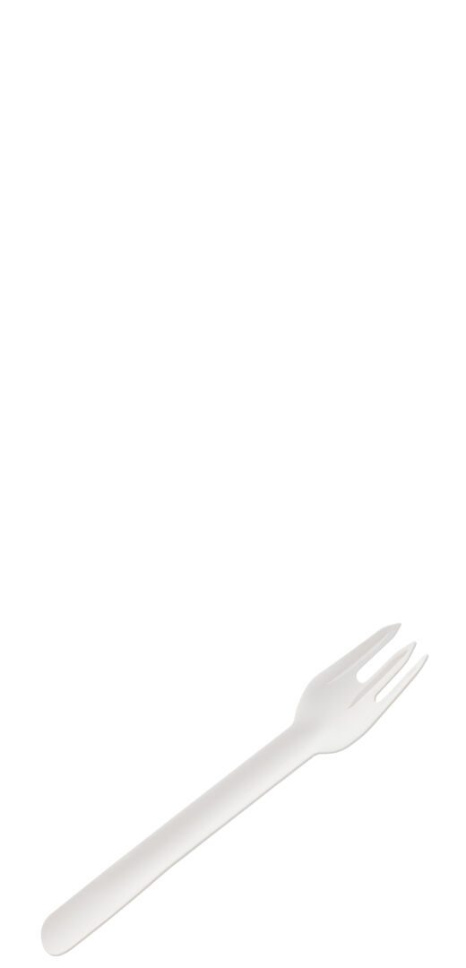 Compostable Paper Fork 6.25" (15.8cm) - Box of 50