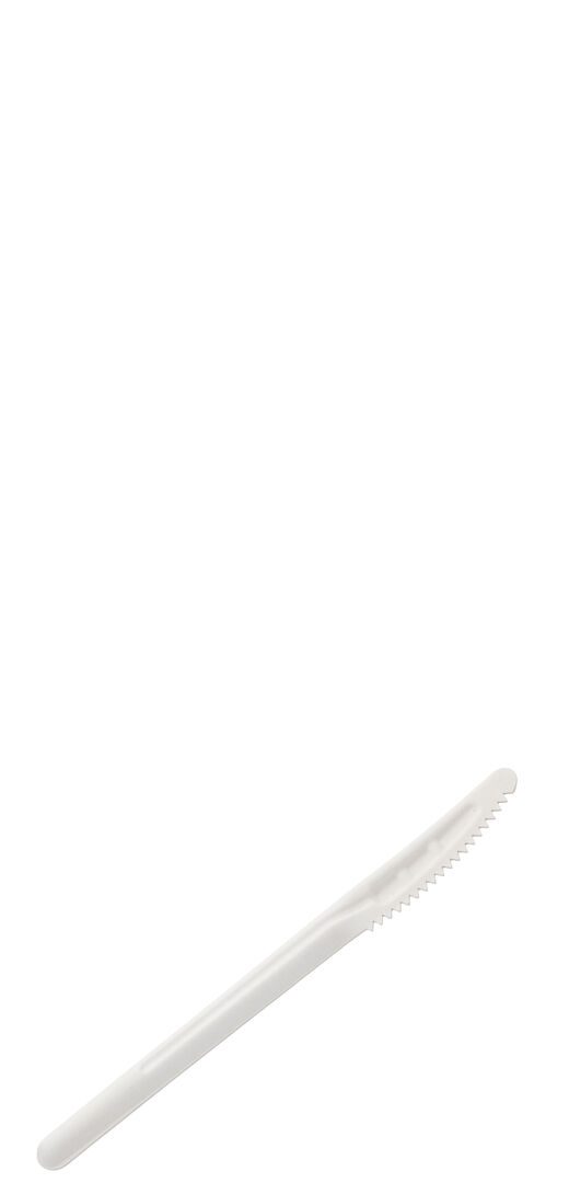 Natural Sugarcane Knife 6.5" (16.5cm) - Box of 100