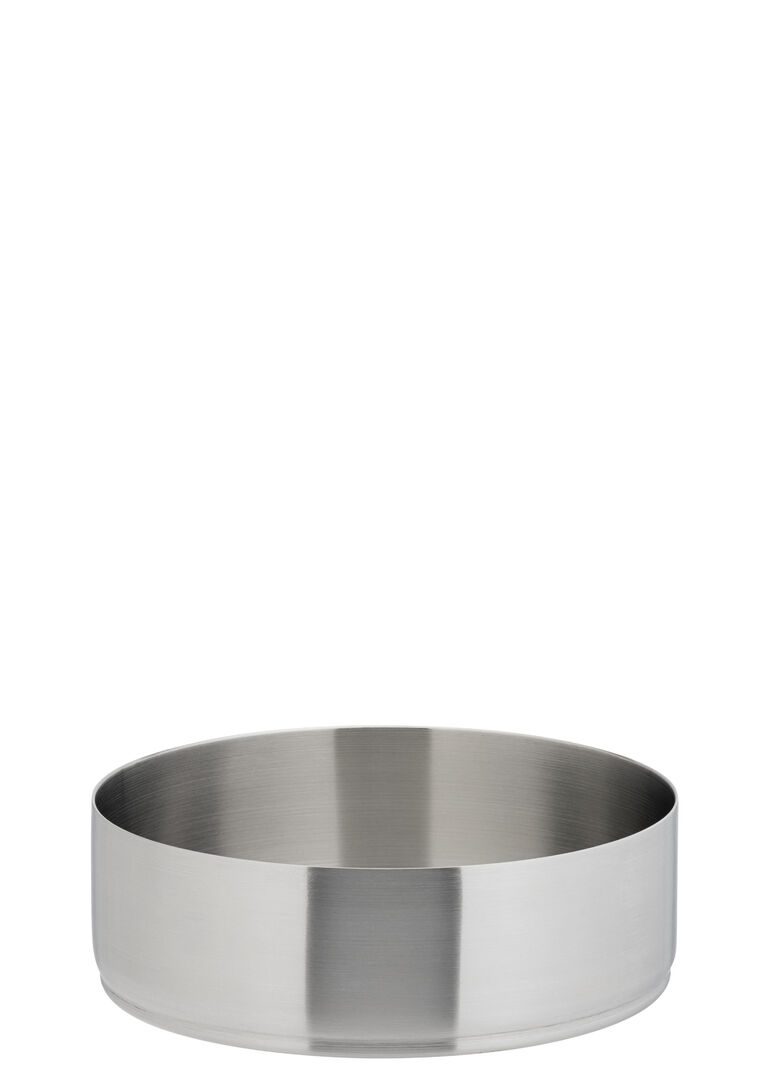 Brushed Stainless Steel Round Bowl 5.5" (14cm)