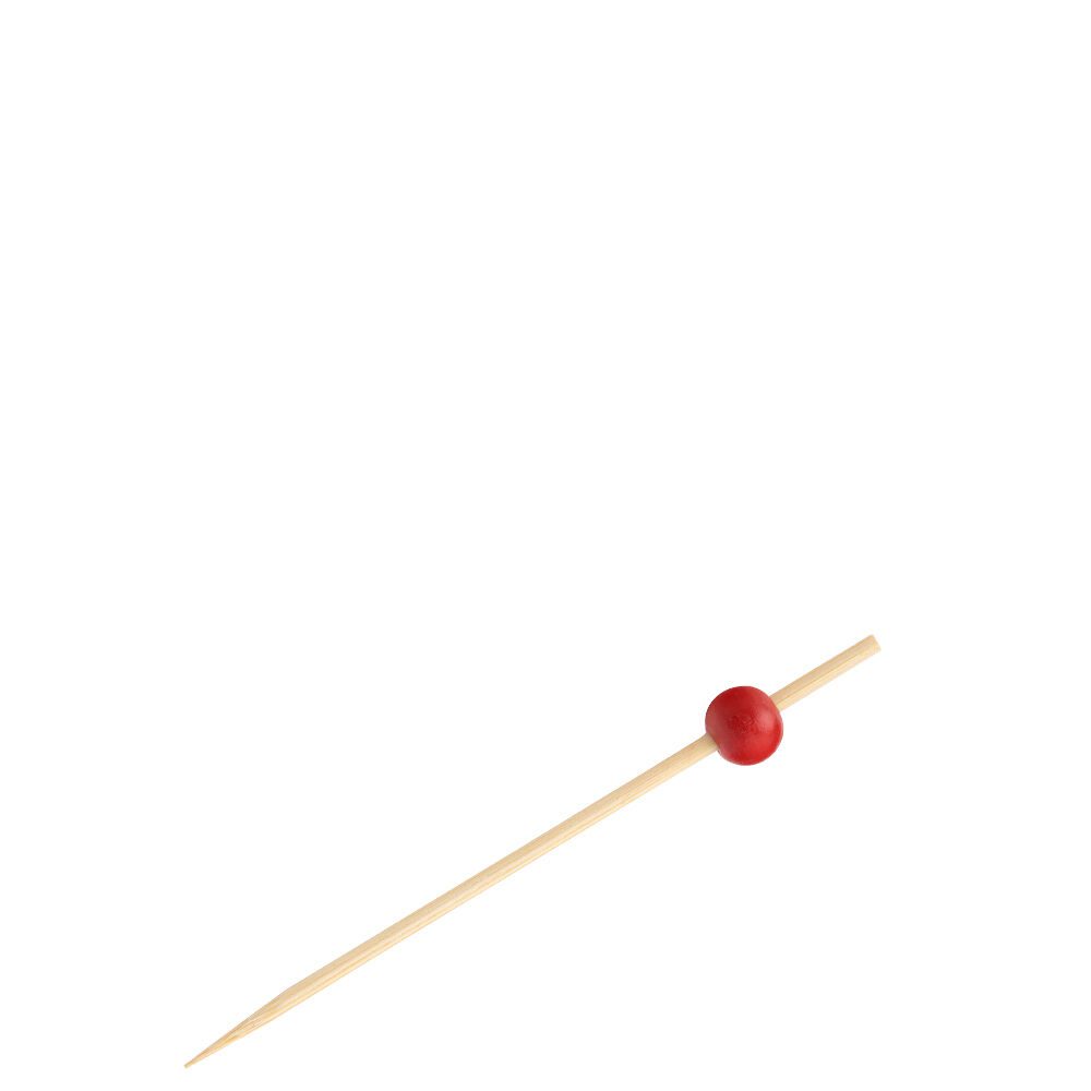 Bamboo Ball Skewer 4.75" (12cm) - 10 packs of 100