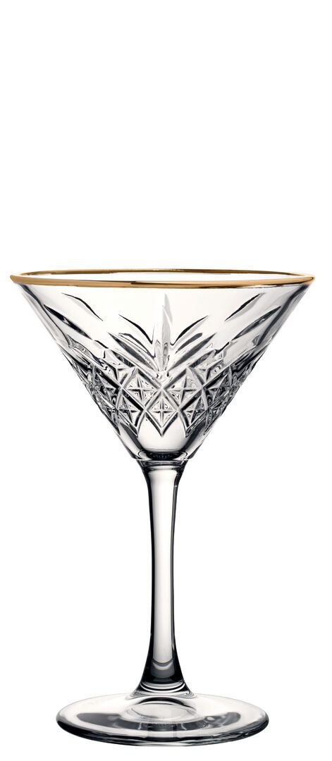 Timeless Vintage Martini Gold 8oz (23cl) *Handwash