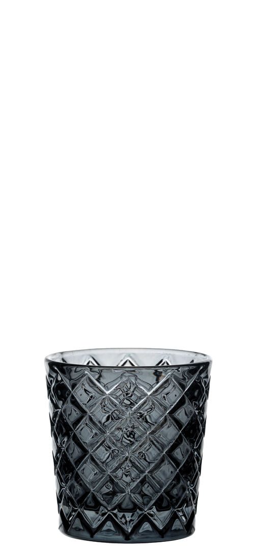 Criss Cross Grey Nightlight Holder