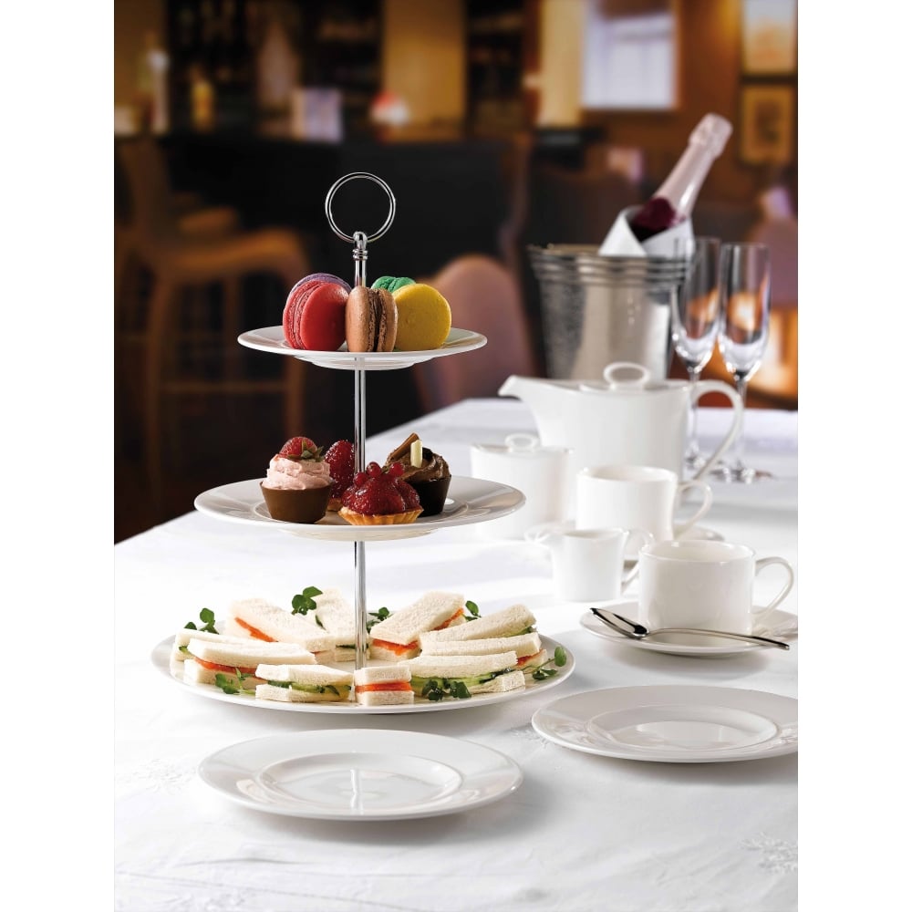 Alc Ambience White Oval Teapot 710ml - Image 3