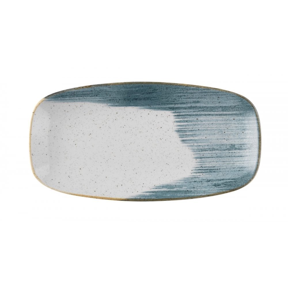 Stonecast Accents Blueberry Chefs Oblong Plate 11 3/4X6"