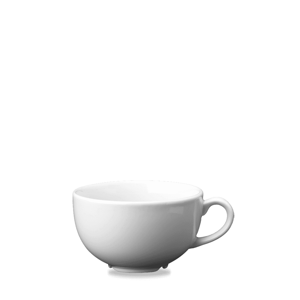 White Cappuccino Cup 16oz