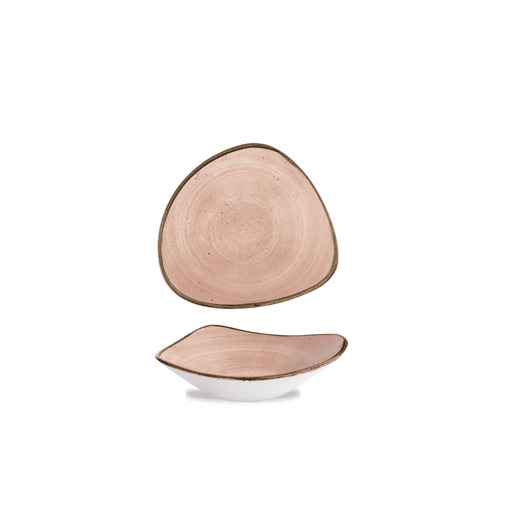 Stonecast Raw Terracotta Lotus Bowl 9"