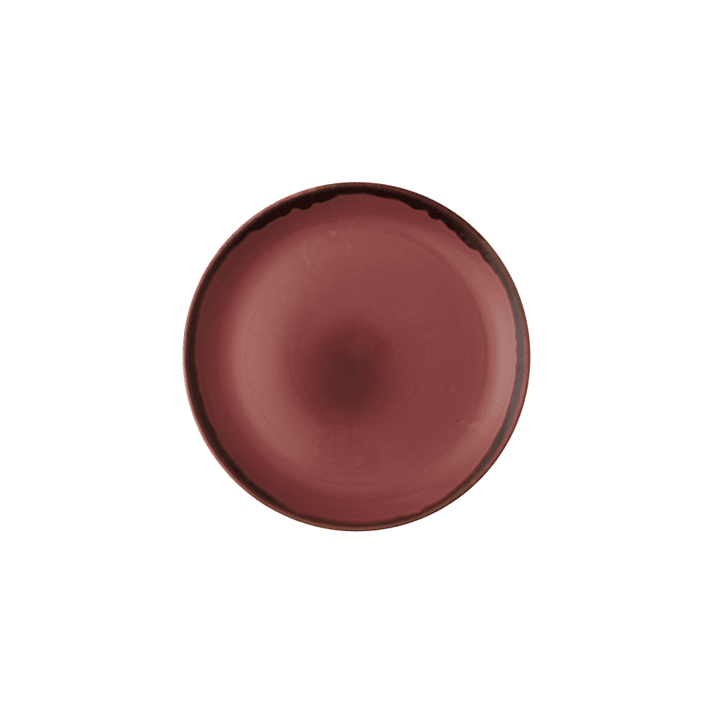 Harvest Plum Coupe Plate 11.25"