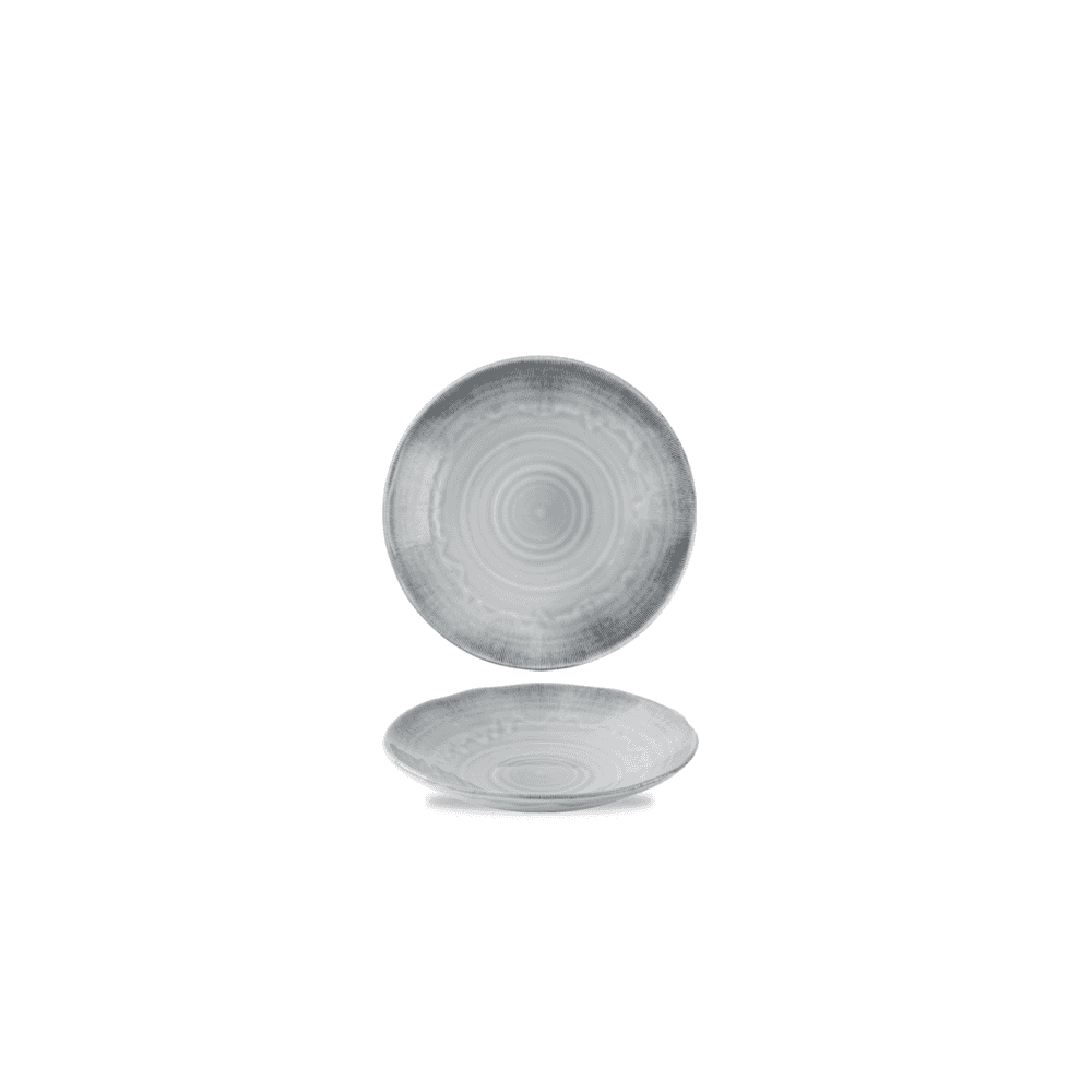 Dudson Harvest Flux Grey Organic Coupe Bowl 7.9"