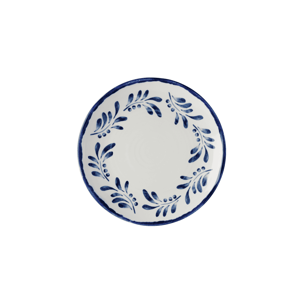 Harvest Mediterranean Organic Coupe Plate 9"