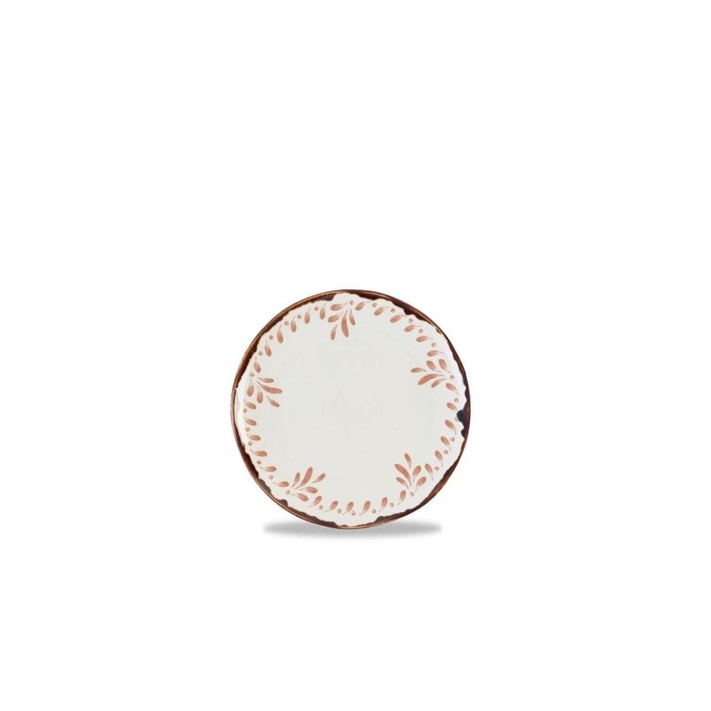 Harvest Mediterranean Terracotta Espresso Saucer 4.5"