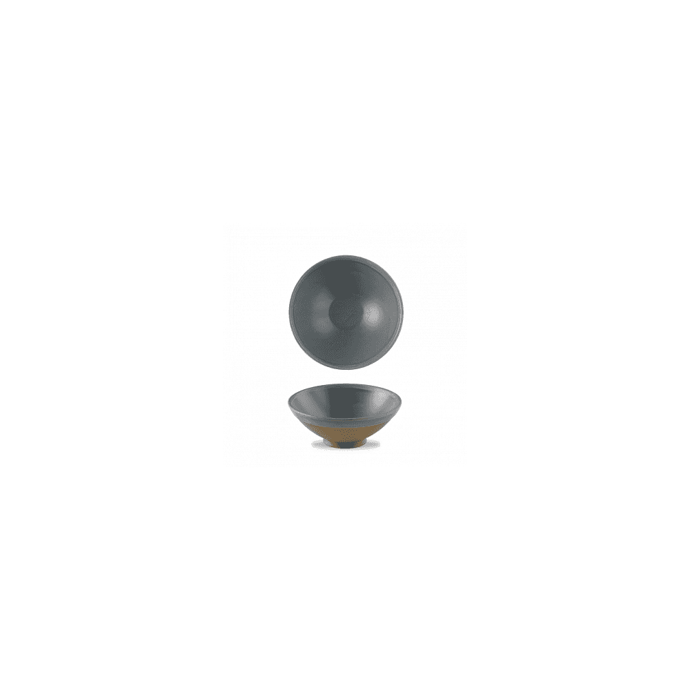 Emerge Seattle Grey Footed Bowl 7 7/8"