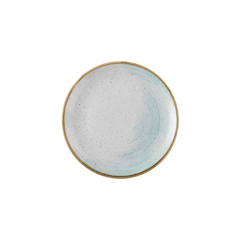 Stonecast Accents Duck Egg Evolve Coupe Plate 10.25"