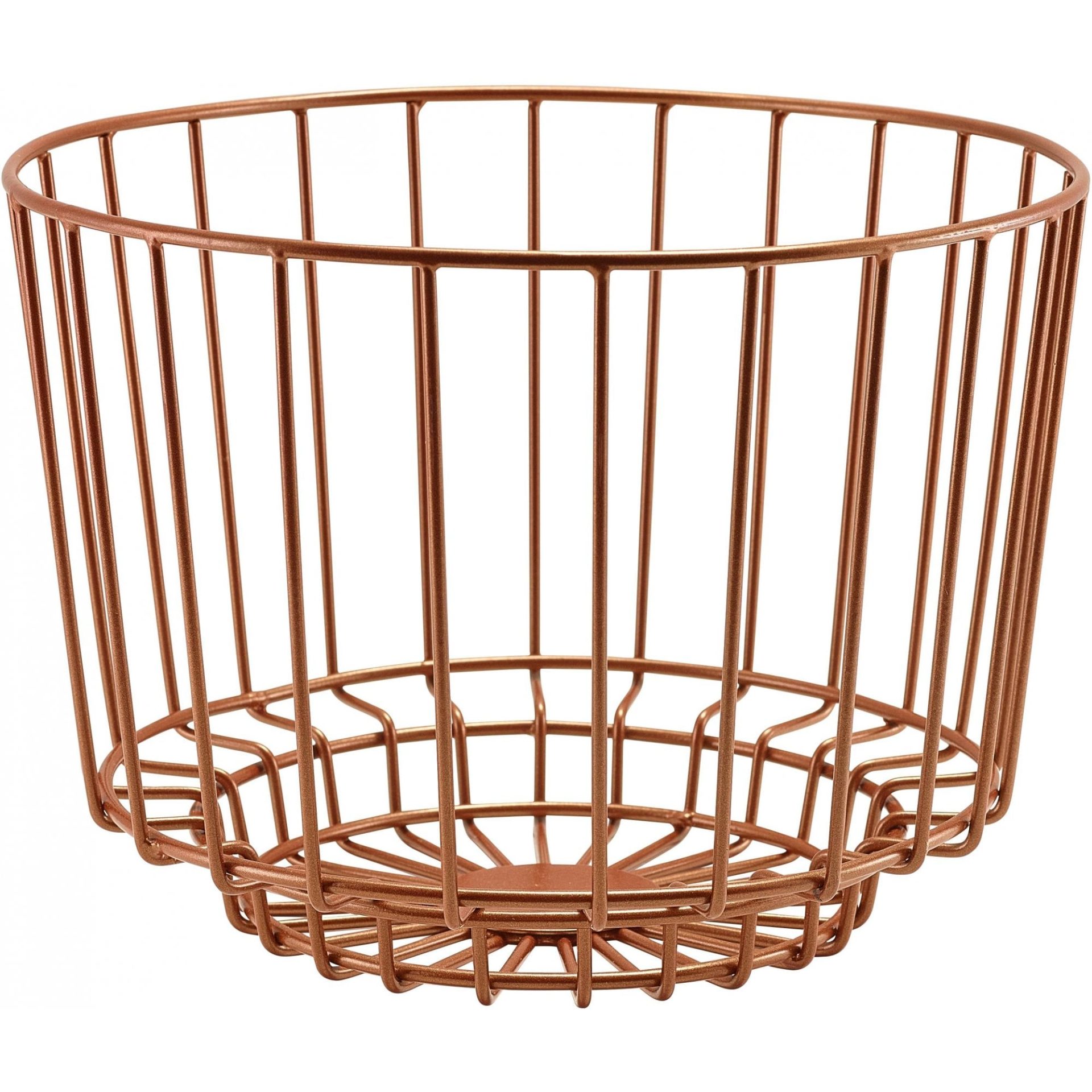 Copper Deco Display Basket 25 x 18cm
