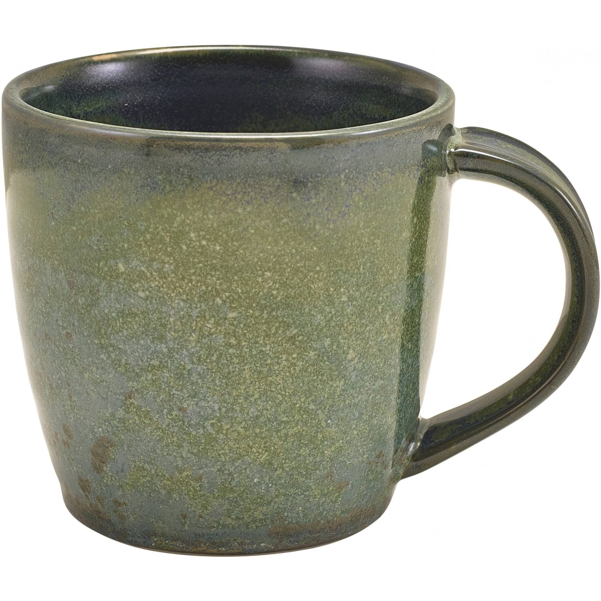 Terra Aqua Green Vitrified Porcelain Mug 30cl/10.5oz