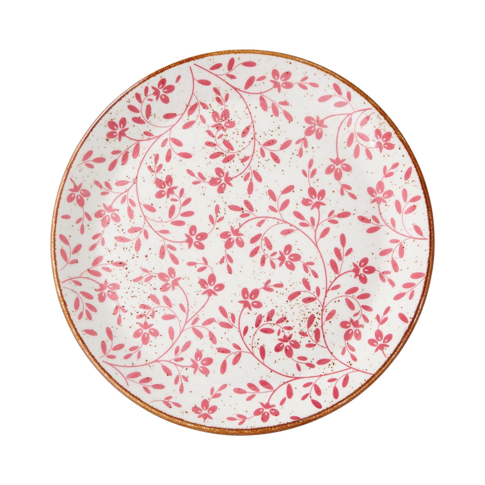 Flora Pink Plate Coupe 28cm 11"