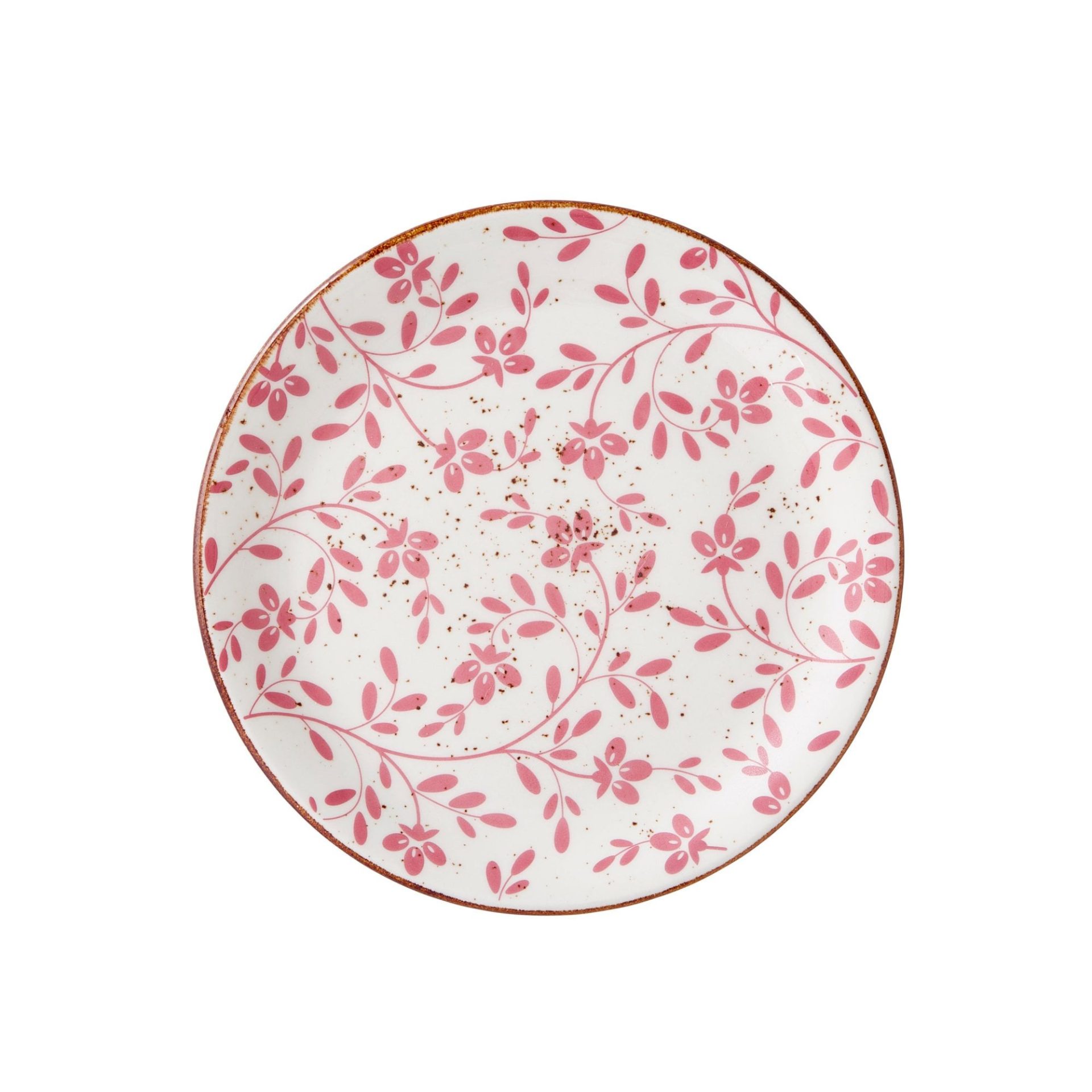 Flora Pink Plate Coupe 20.25cm 8"