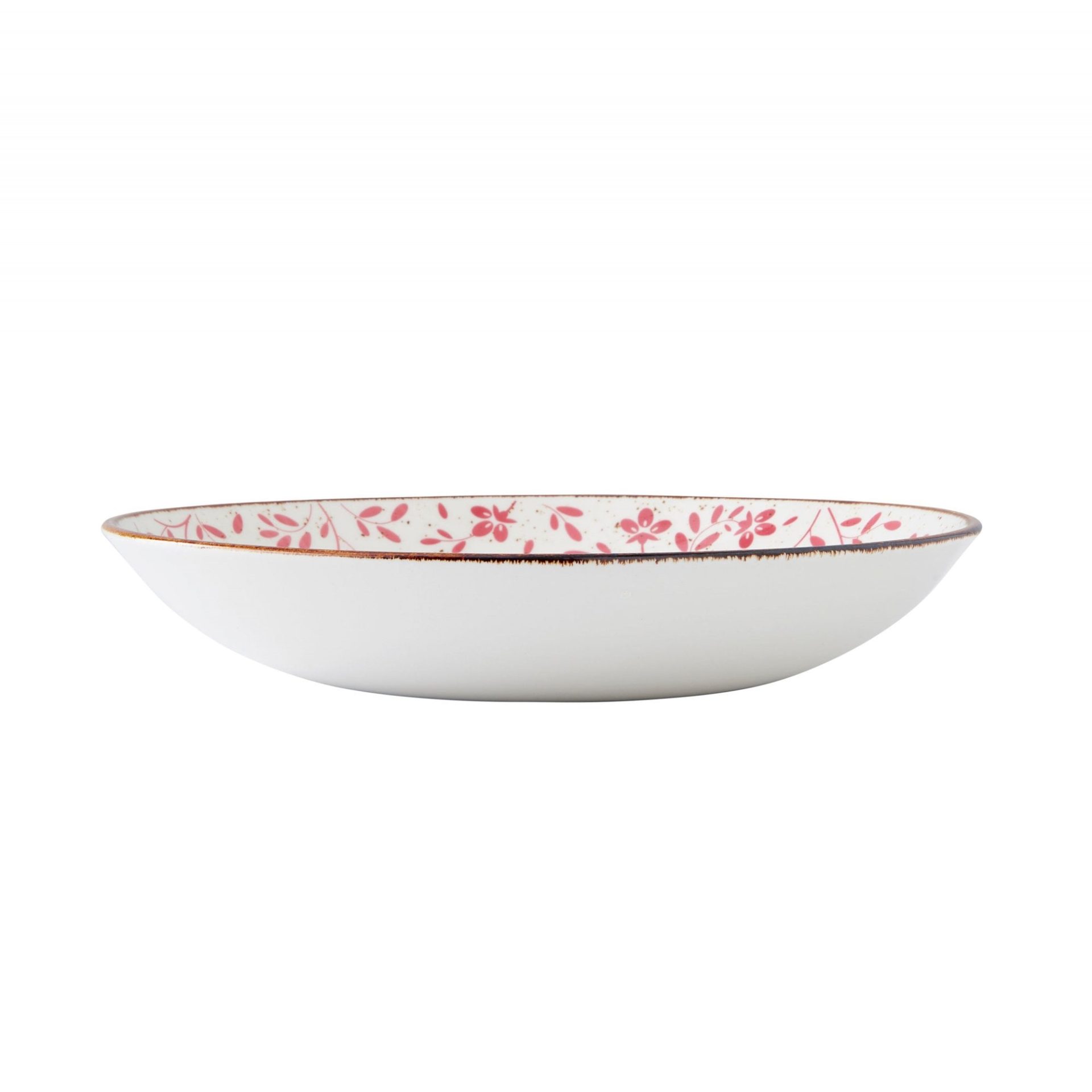 Flora Pink Bowl Coupe 25.5cm 10" 120.25cl 42 2/7oz - Image 2