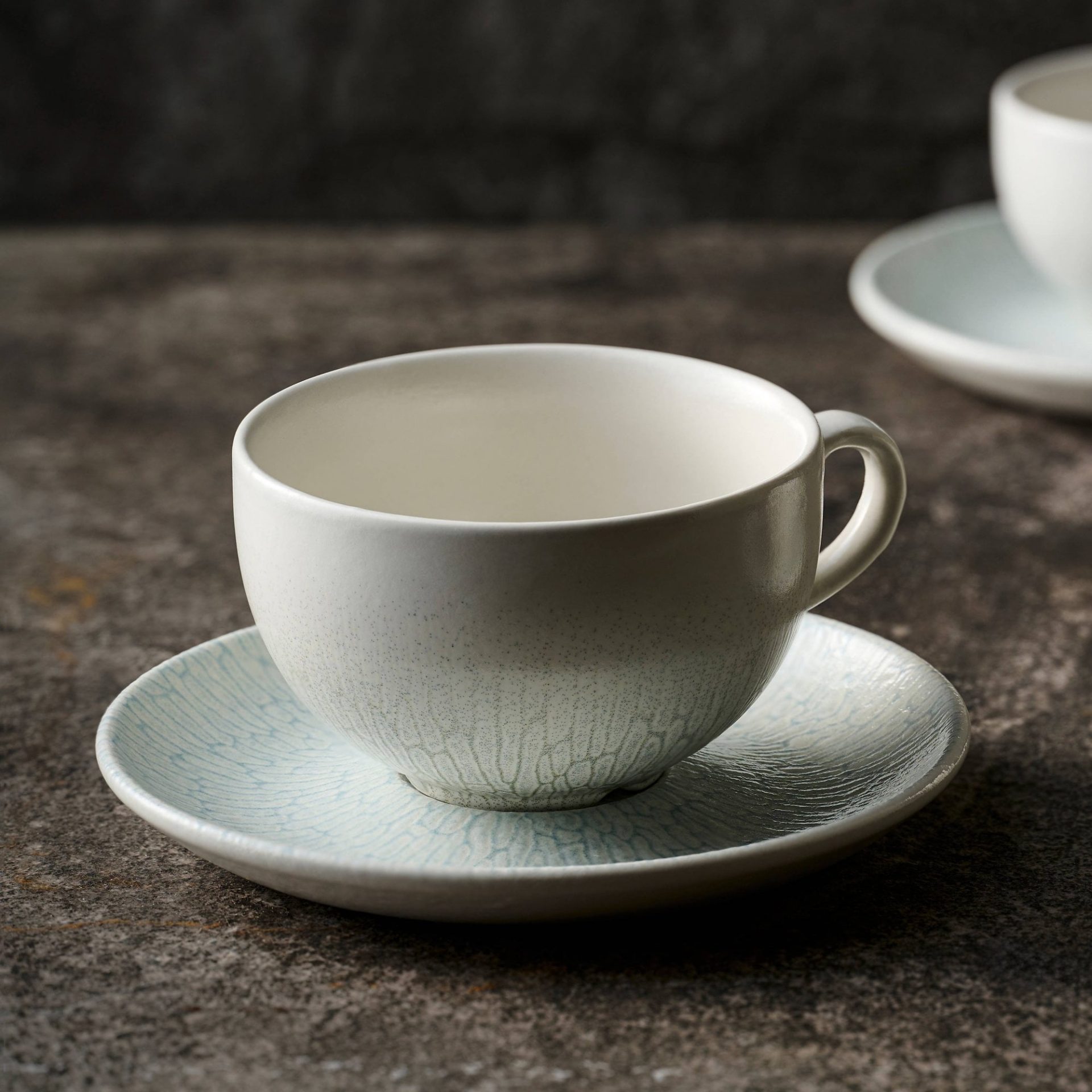 Delta Grey Cappuccino Cup 8Oz - Image 2