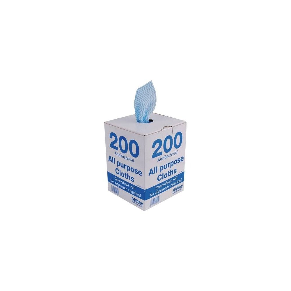 All Purpose Cloth In Dispenser Box Blue
