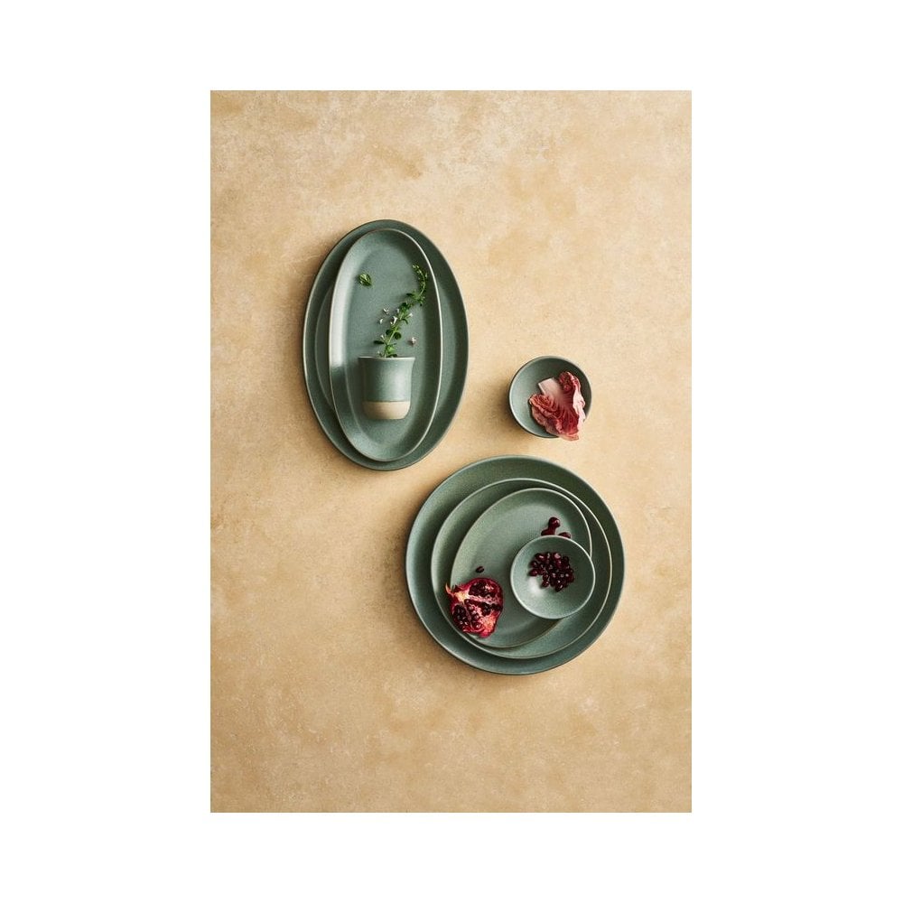 Maham Carnaby Teal Coupe Plate 22cm (8 5/8") - Image 3