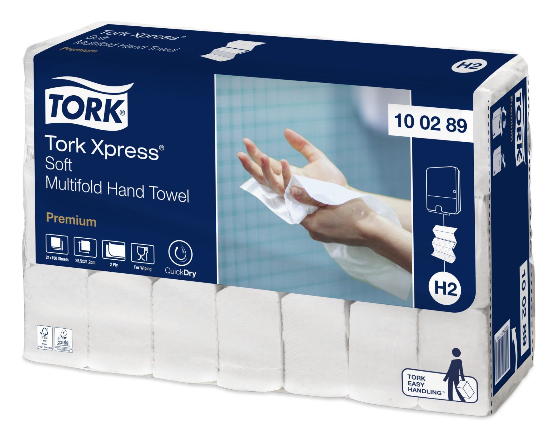 Xpress Soft Multifold Hand Towel 2ply Z