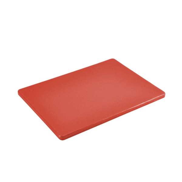 Red High Density Chopping Board 18 x 12 x 0.5"
