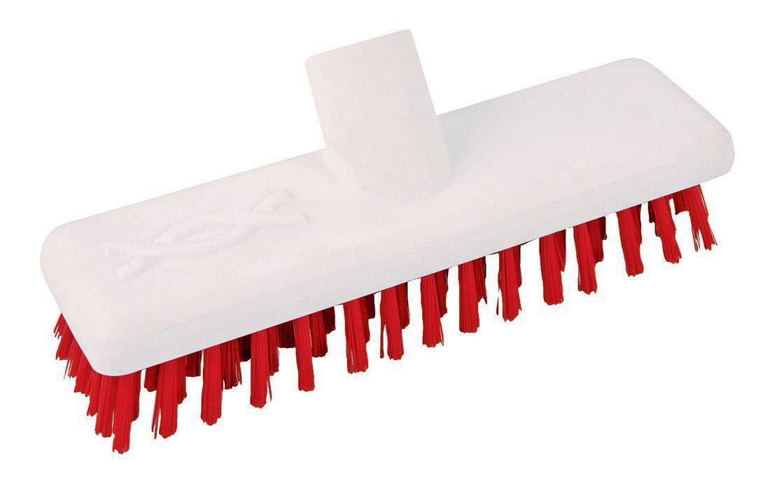 Washable Deck Scrub Red