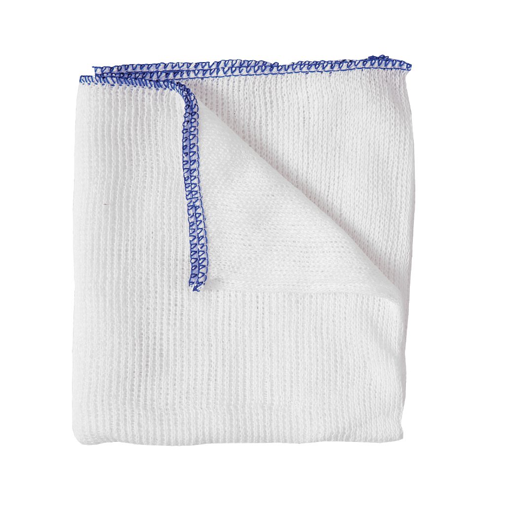 Bleached Dishcloth 30X35cm Blue