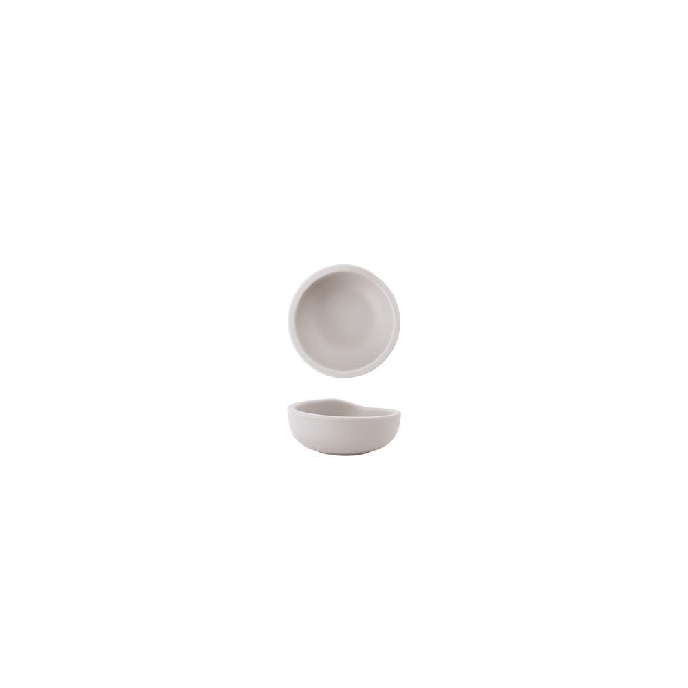 White Copenhagen Round Melamine Bowl 8.5 X 3.5Cm