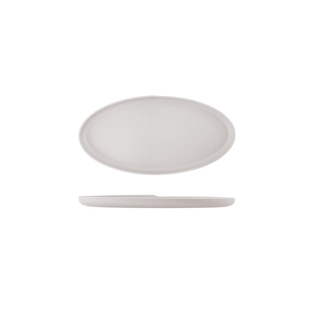 White Copenhagen Oval Melamine Dish 55 x 27.5cm
