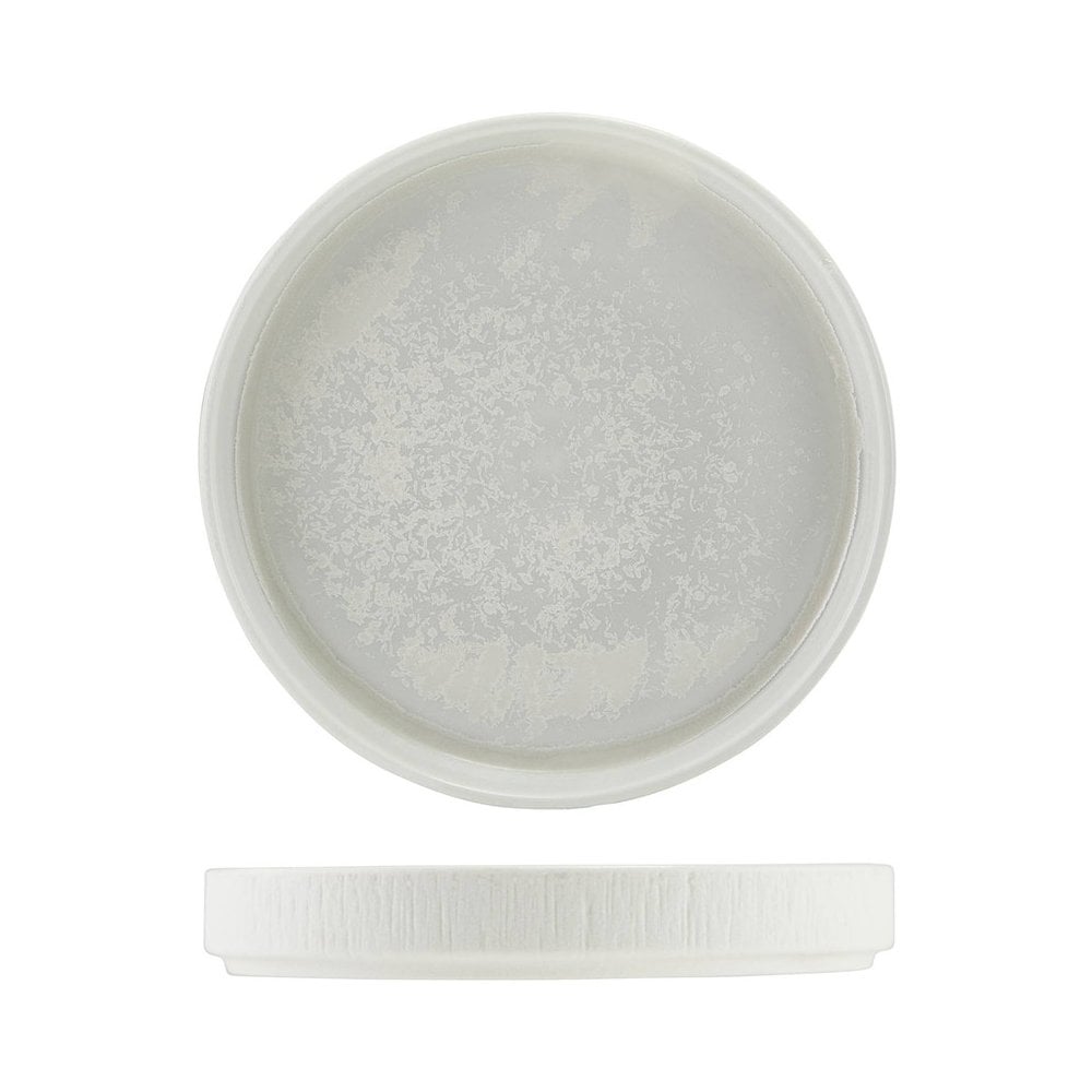 Incise Lucine Vitrified Porcelain Presentation Plate 18cm
