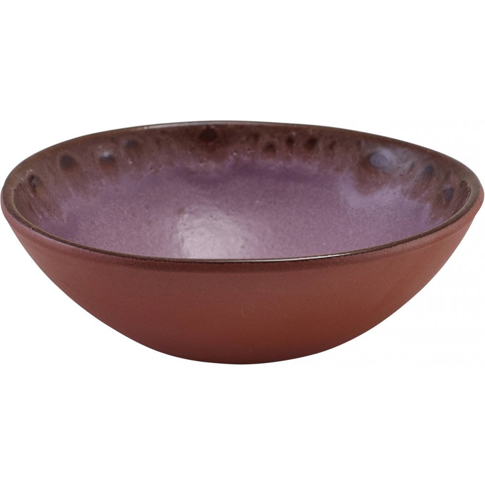Sabrosa Lila Vitrified Terracotta Bowl 15cm - Image 3