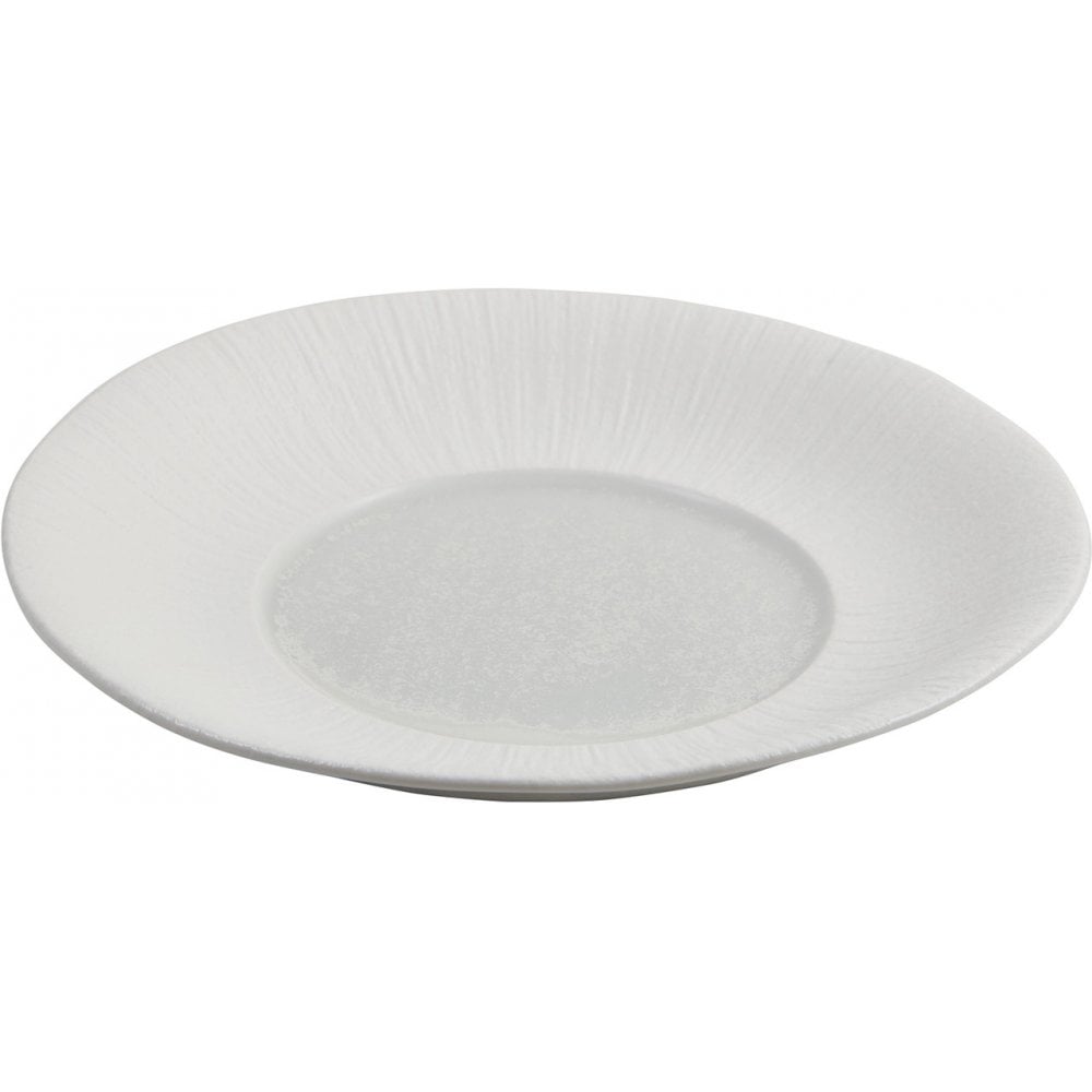 Incise Lucine Vitrified Porcelain Deep Winged Plate 26cm - Image 4