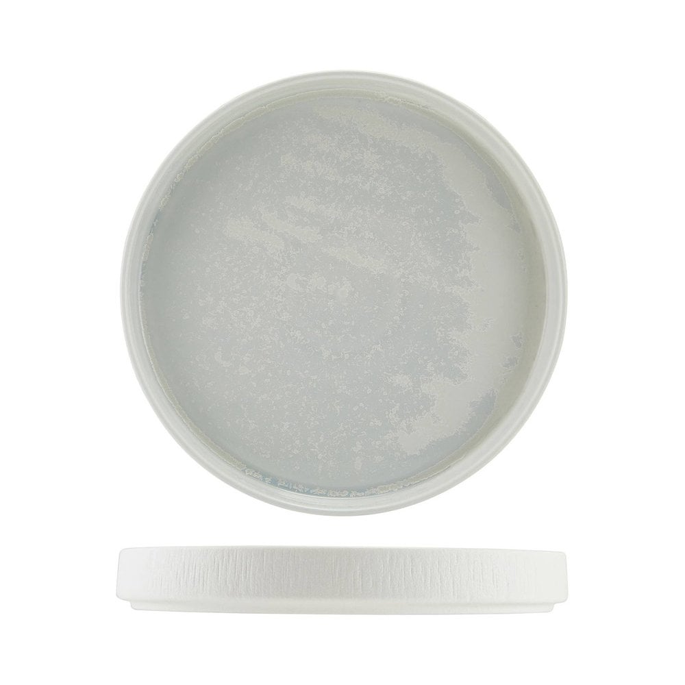 Incise Lucine Vitrified Porcelain Presentation Plate 25cm