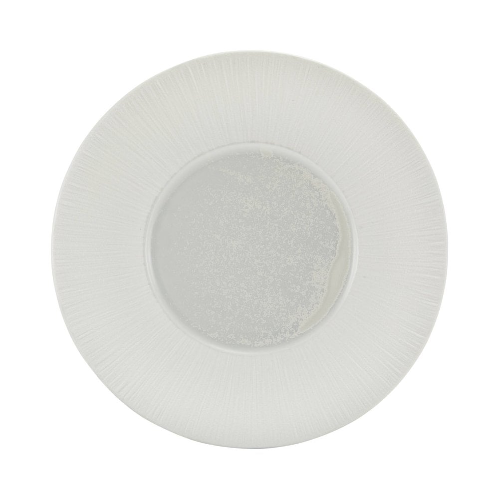 Incise Lucine Vitrified Porcelain Deep Winged Plate 30cm - Image 2