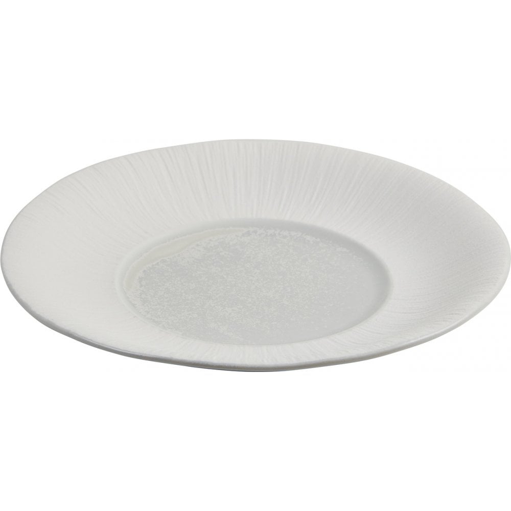 Incise Lucine Vitrified Porcelain Deep Winged Plate 30cm - Image 3