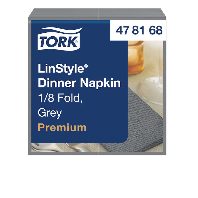 LinStyle® Grey Dinner Napkin