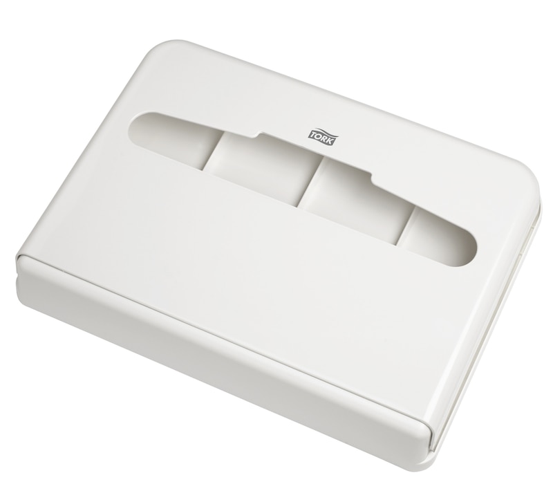 Toilet Seat Cover Dispenser White V1