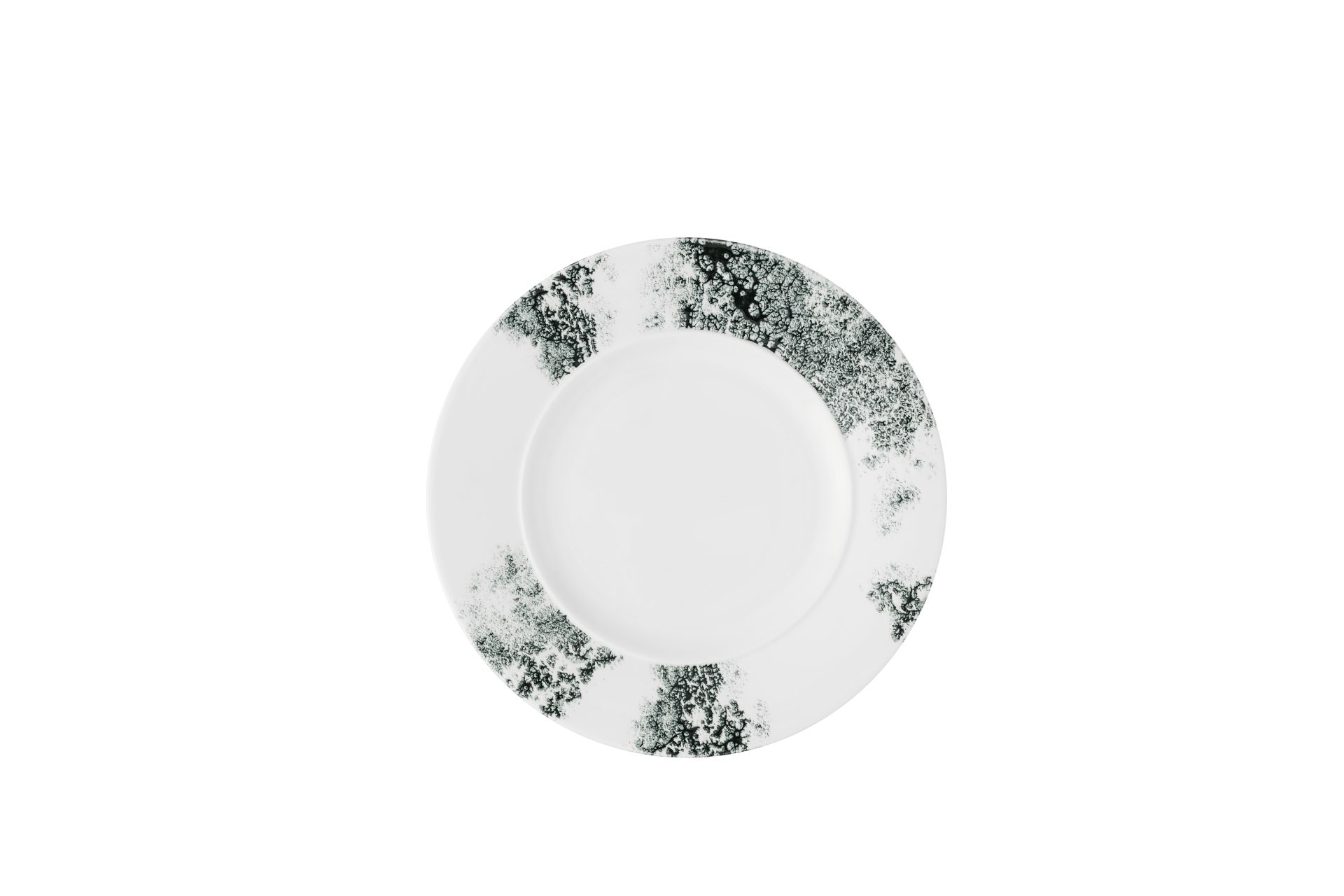 Ambience Smoke Black Standard Rim Plate 8 1/2"