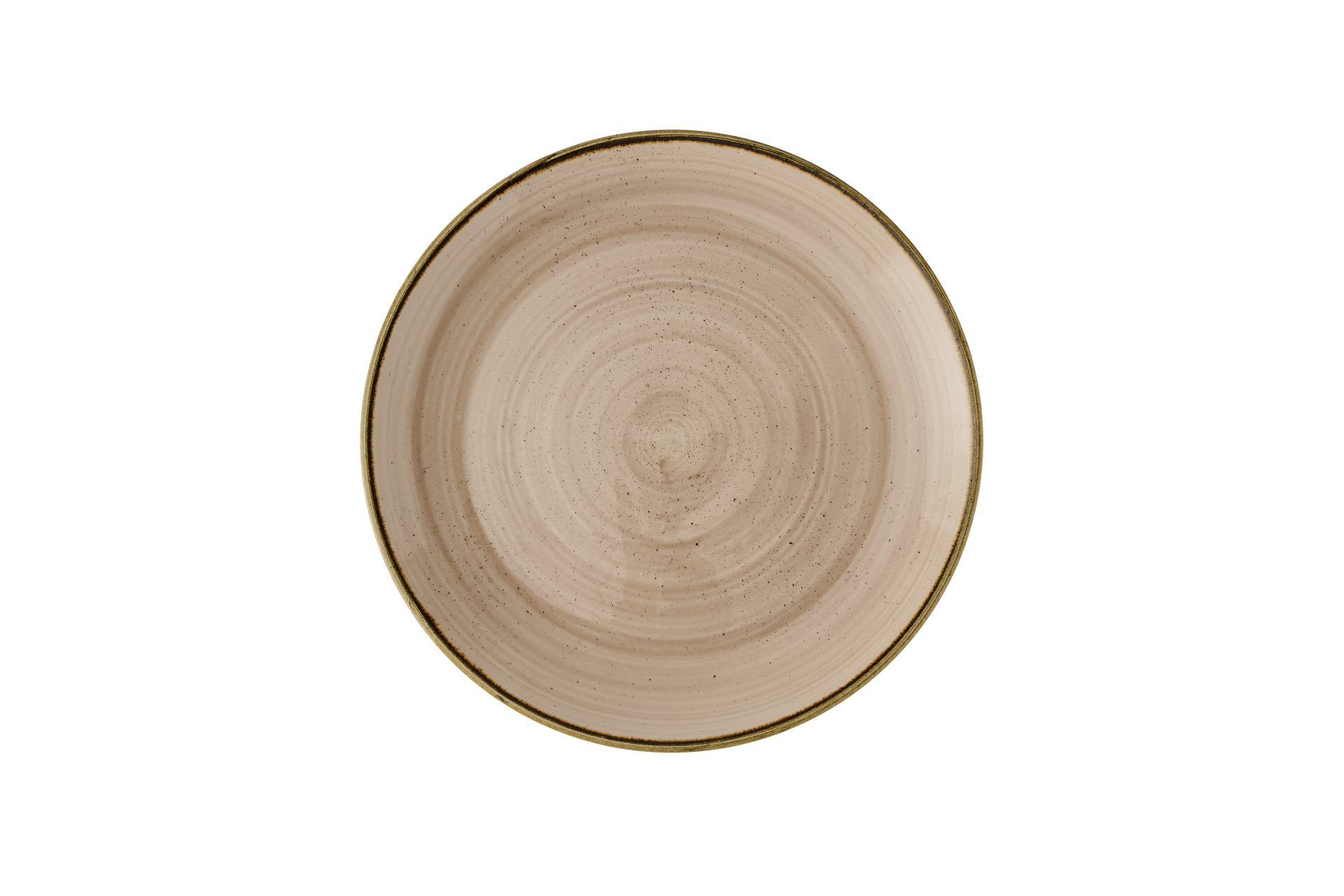 Stonecast Truffle Evolve Coupe Plate 10.25"