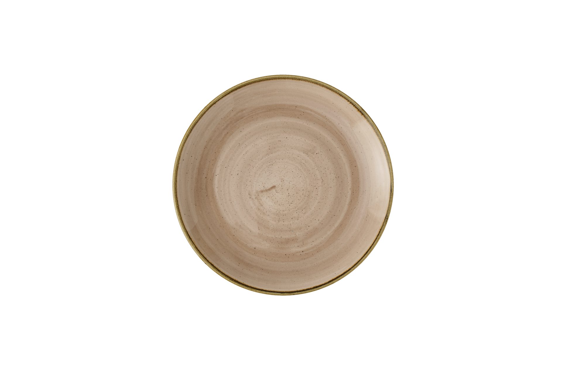 Stonecast Truffle Evolve Coupe Plate 8.67"