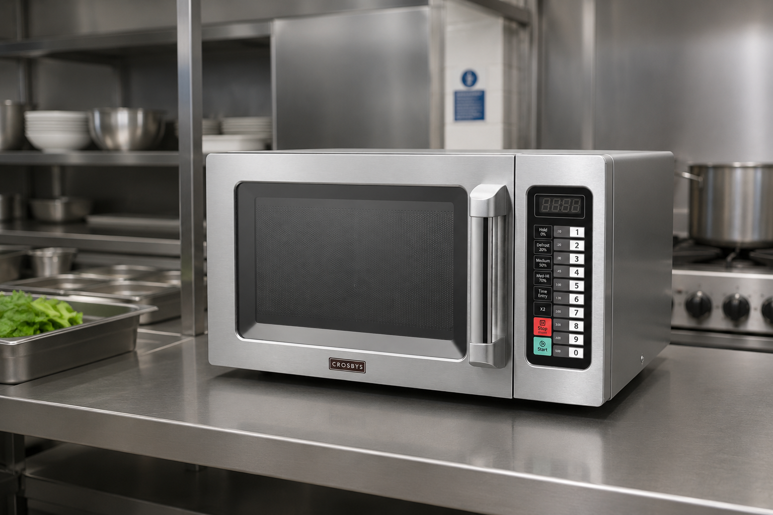 1000W 25L Programmable Microwave - Image 2