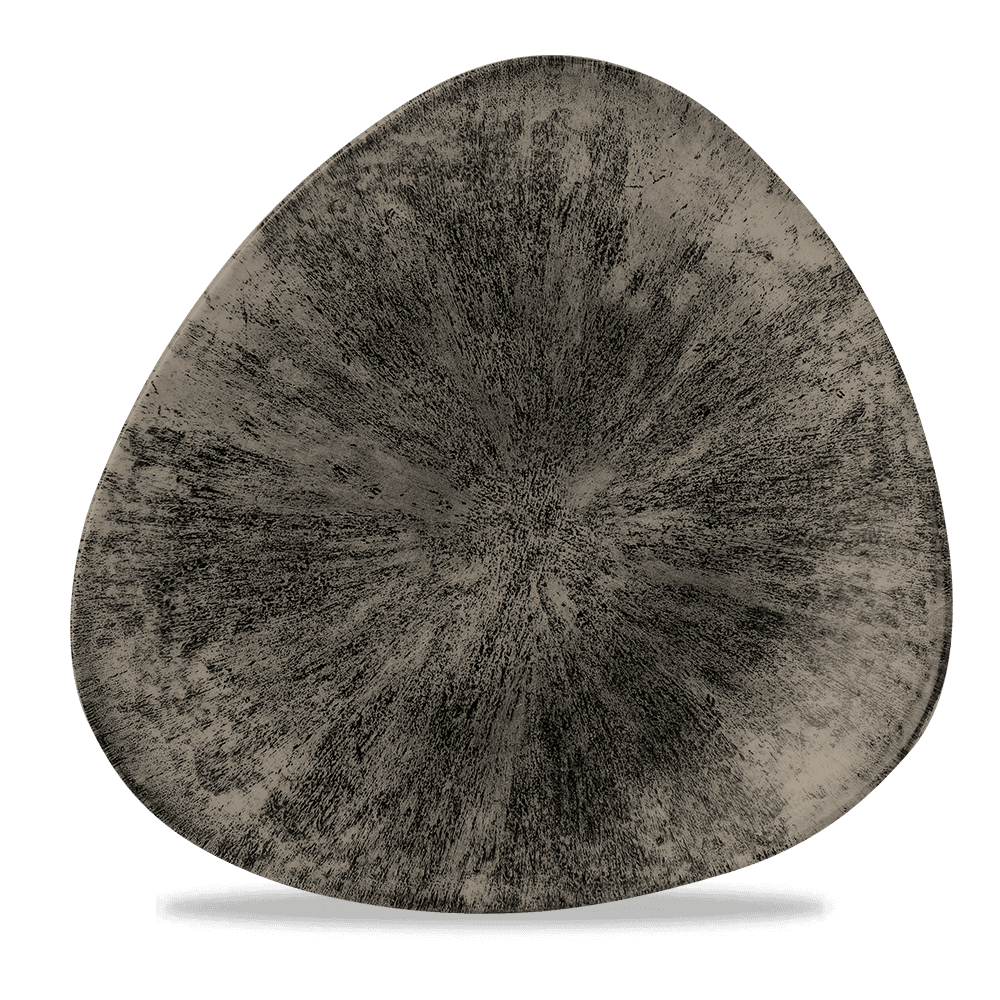 Stone Quartz Black Lotus Plate 10"