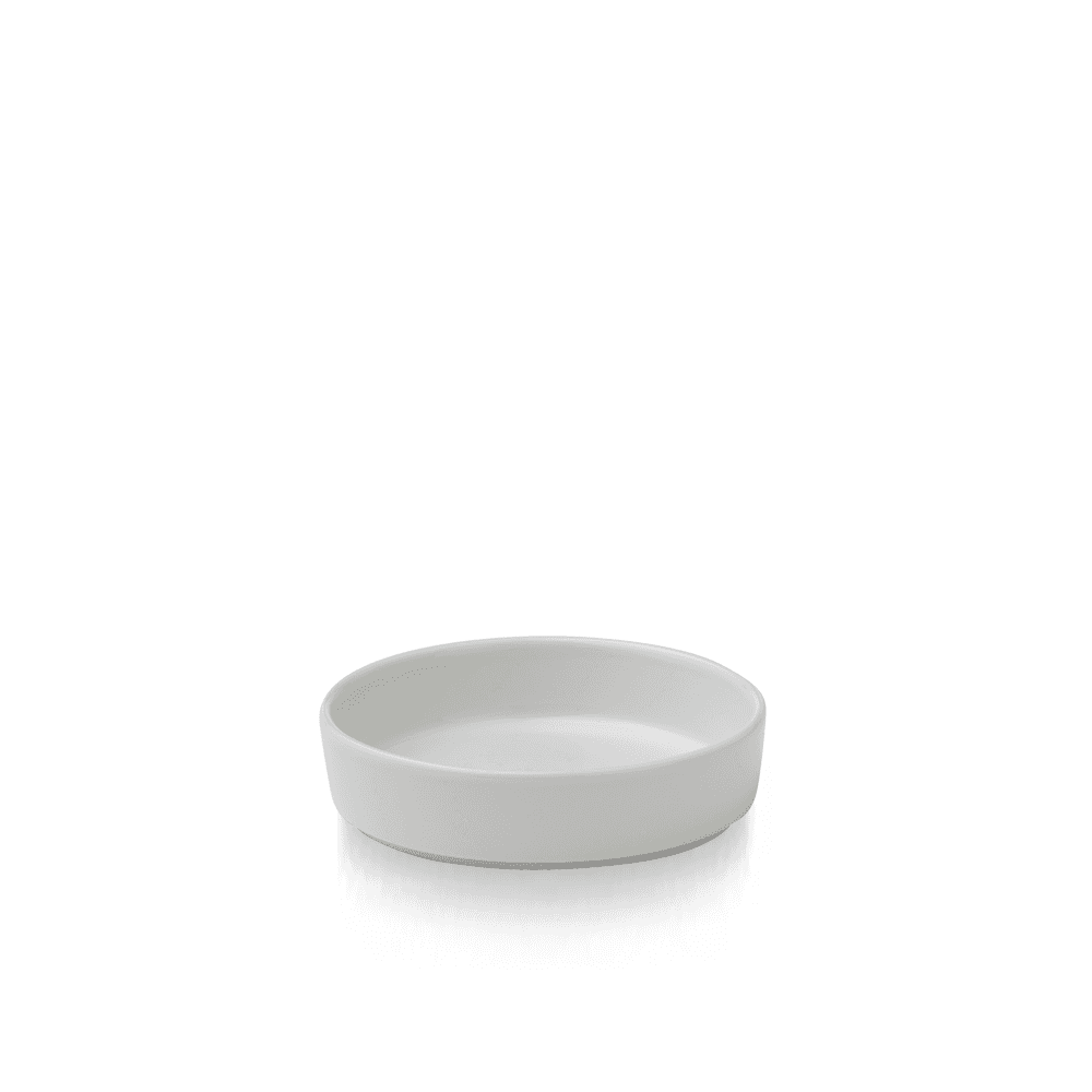 White Nourish Straight Sided Dish 6oz