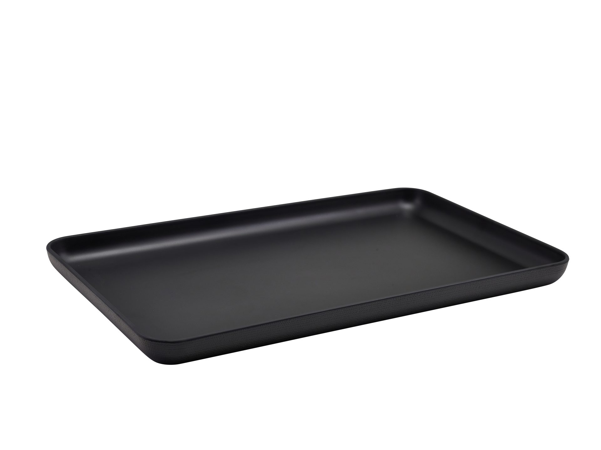 Melamine Black Jute Platter GN 1/1