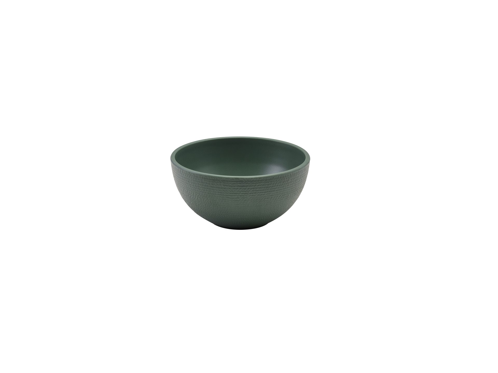 Melamine Green Jute Buffet Bowl 15.5 x 7.5cm